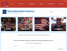 Tablet Screenshot of nextgenerationamerica.com